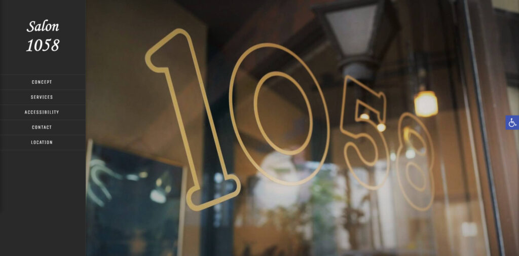 Top page of salon1058